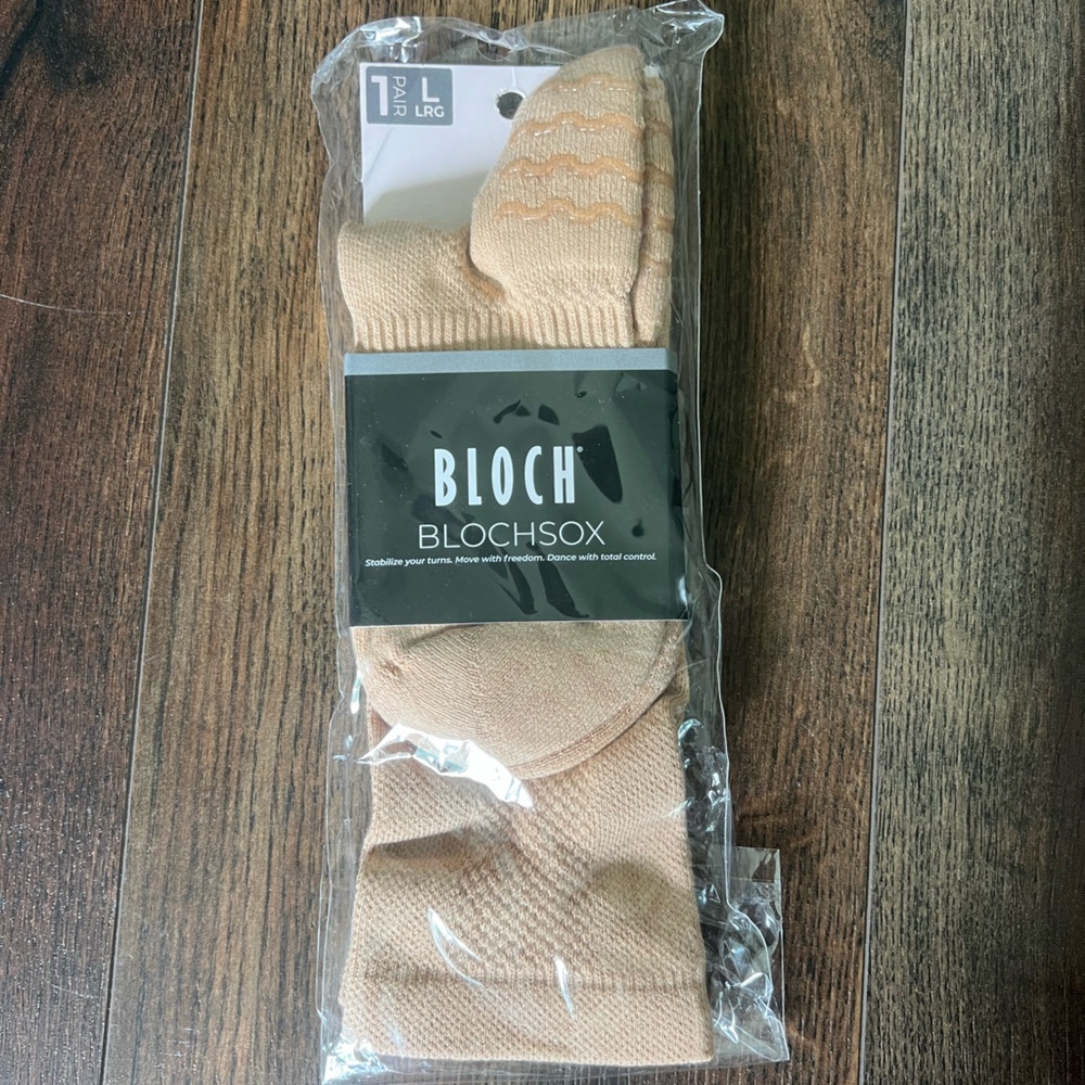 Nude Bloch Dance Socks